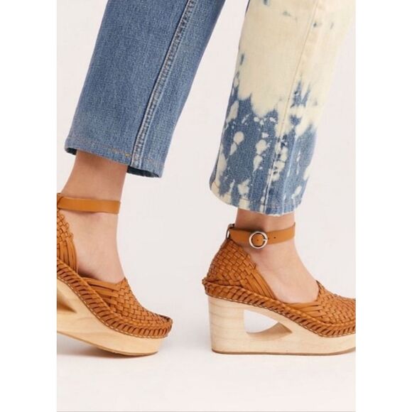 Free People Teagan wooden clogs - Picture 1 of 7